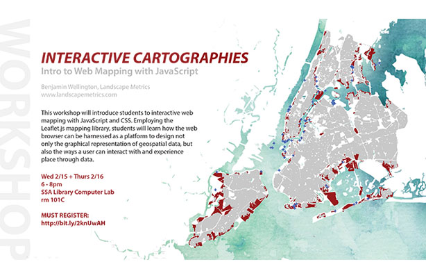 flyer: Interactive Cartographies