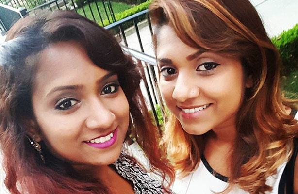 photo: Noshin Apurba (left) and Nusrath Faruq (right)