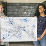 photo: Tamton, Deegan, and their art