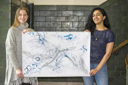 photo: Tamton, Deegan, and their art