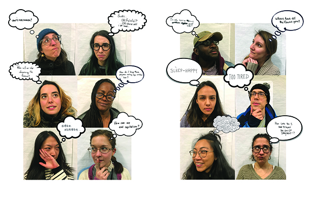 two-page spread from PLOT