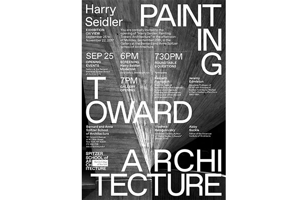 poster: Painting Toward Architecture