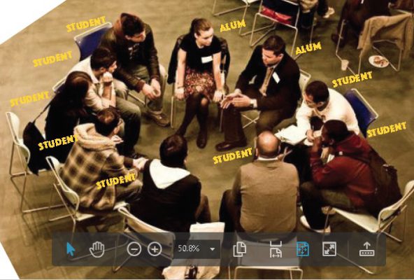 speed mentoring group