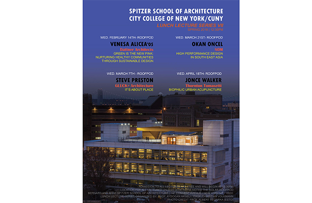 Spring Roofpod Lectures flyer