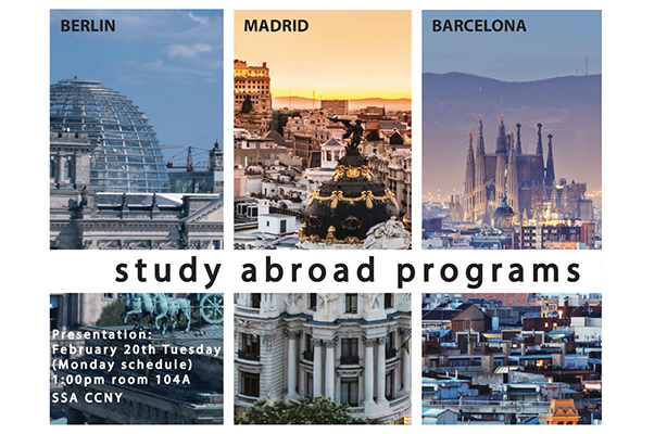 study abroad flyer