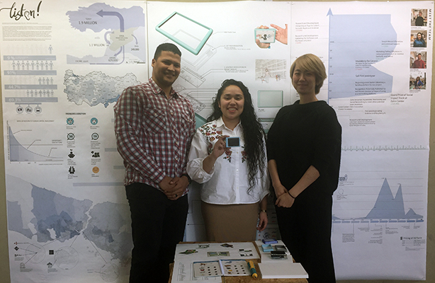 Group photo of team Listen!