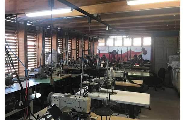 photo of sewing room