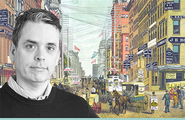 photo of fran leadon with his new book