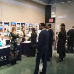 photo of students at career fair
