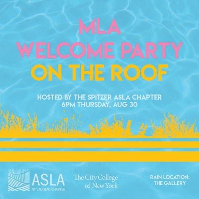 2018 MLA Welcome Party Flier