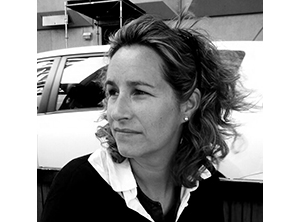 Headshot of Maria Fullaondo, looking to the left.