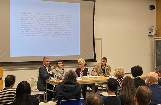 Håvard Breivik, Loukia Tsafoulia, Suzan Wines, and Julio Salcedo