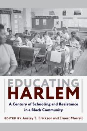 book cover: Educating Harlem