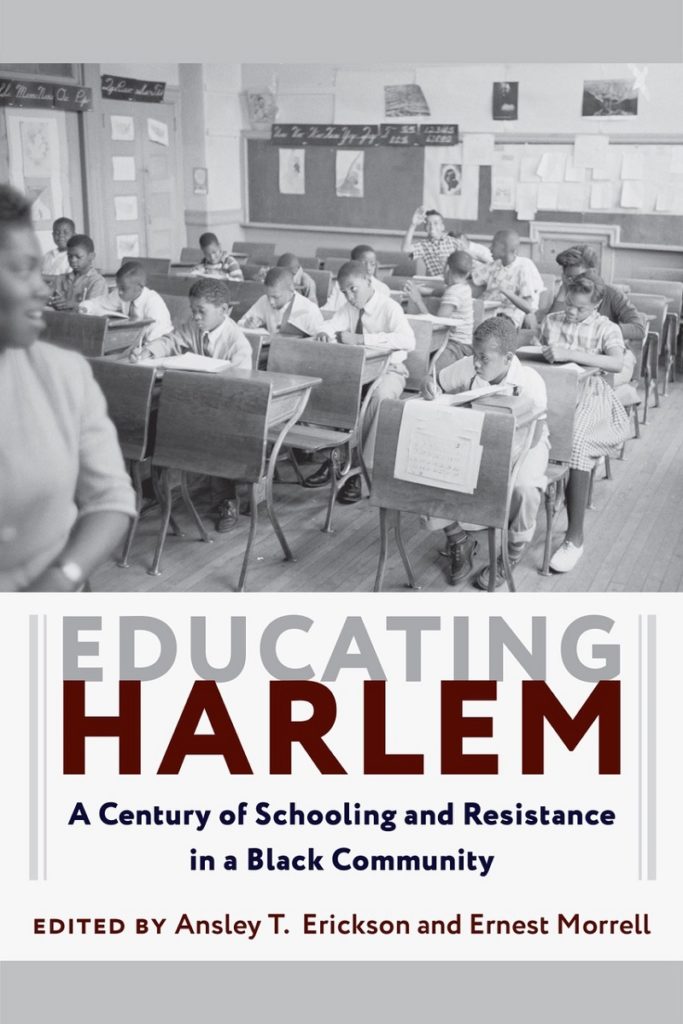 book cover: Educating Harlem