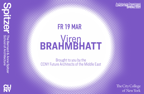 Viren Brahmbhatt Lunchtime Lecture Poster
