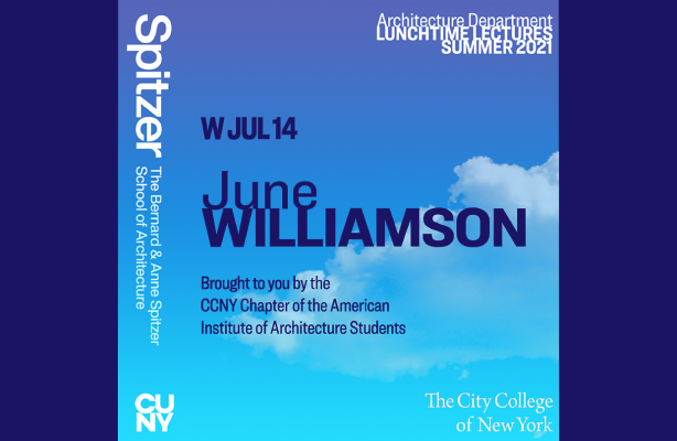 Announcement for Lunchtime Lecture with June Williamson