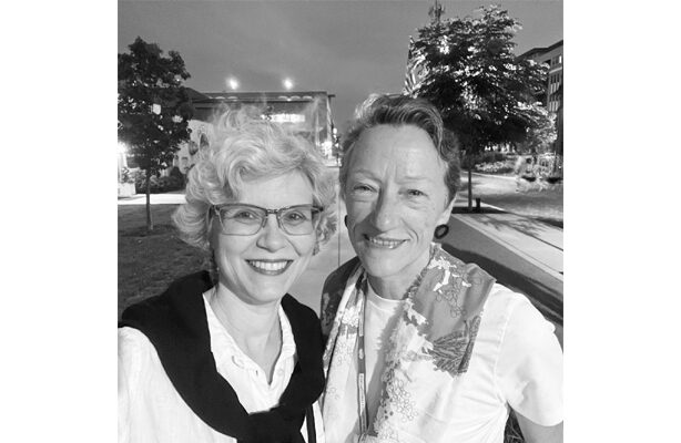 Photo: June Williamson and Ellen Dunham-Jones