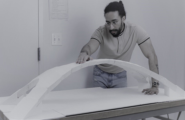 Ahmed Helal Undergraduate Examining Bridge Prototype