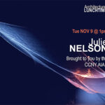 Lunchtime Lecture Julie Nelson Graphic