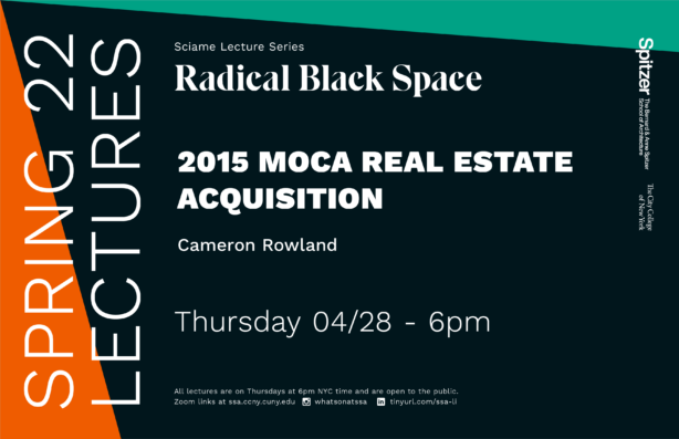 Sciame Radical Black Space, Cameron Rowland