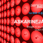 Ali Askarinejad Lunchtime Lecture Spring 2022