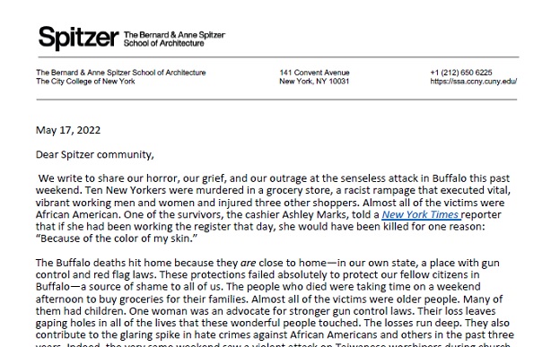 20220517 Buffalo Statement