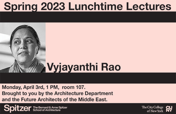 Lunchtime Lecture, Spring 2023 Rao