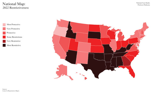 National Map Restrictiveness 2022 Ccny