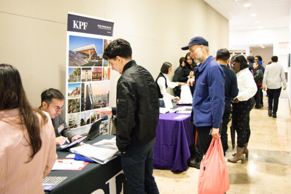 The Spitzer School of Architecture annual career fair