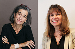 Diptych composite image of two headshots, Yael Melamede on left, Mary McLeod on right