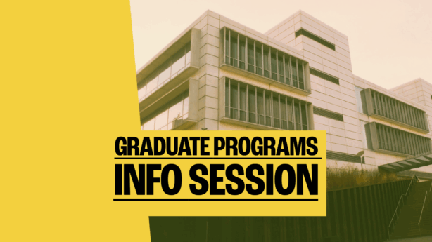 Graduate Programs Info Session