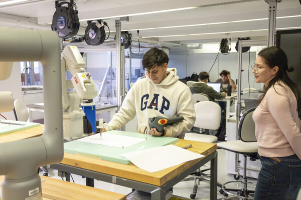 Robotics Lab at the Spitzer School of Architecture