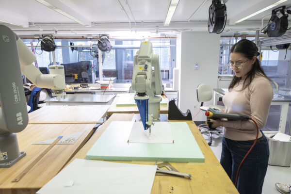 Robotics Lab at the Spitzer School of Architecture