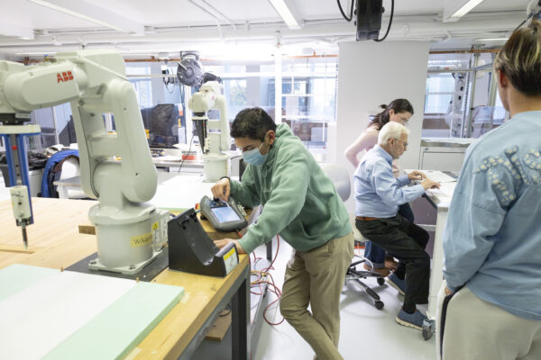 Robotics Lab at the Spitzer School of Architecture
