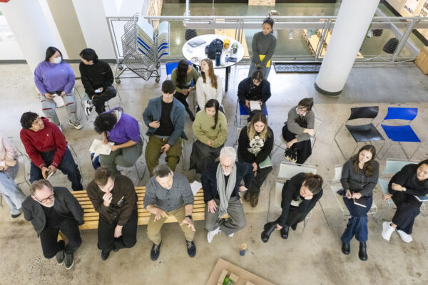 Spitzer School of Architecture, Students presenting work during the final review